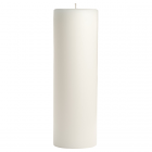 Unscented White 3x9 Pillar Candles