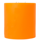 Orange Twist 6x6 Pillar Candles