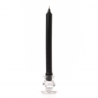 Black Taper Candle Classic 8 Inch