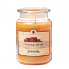 26 oz Orange Twist Jar Candles