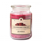 26 oz Raspberry Cream Jar Candles