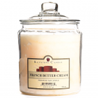 64 oz French Butter Cream Jar Candles