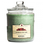 64 oz Herbal Escape Jar Candles