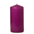 3x6 Lilac Pillar Candles Unscented