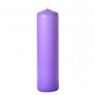 3x11 Orchid Pillar Candles Unscented