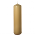3x11 Parchment Pillar Candles Unscented
