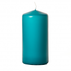 3x6 Mediterranean Blue Pillar Candles Unscented