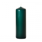 3x9 Hunter Green Pillar Candles Unscented