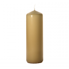 3x9 Parchment Pillar Candles Unscented