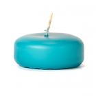 Mediterranean Blue Floating Candles Small Disk