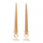 Unscented 8 Inch Parchment Tapers Pair