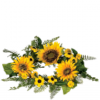Sunflower 6.5 Inch Candle Ring