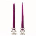 Unscented 8 Inch Lilac Tapers Pair