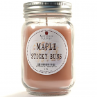 Pint Mason Jar Candle Maple Sticky Buns