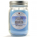 Pint Mason Jar Candle Ocean Breeze