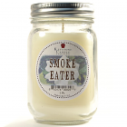 Pint Mason Jar Candle Smoke Eater