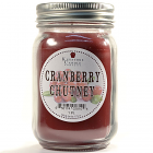 Pint Mason Jar Candle Cranberry Chutney